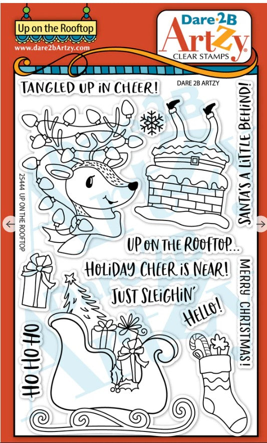 Up On the Rooftop Stamp and Die Bundle