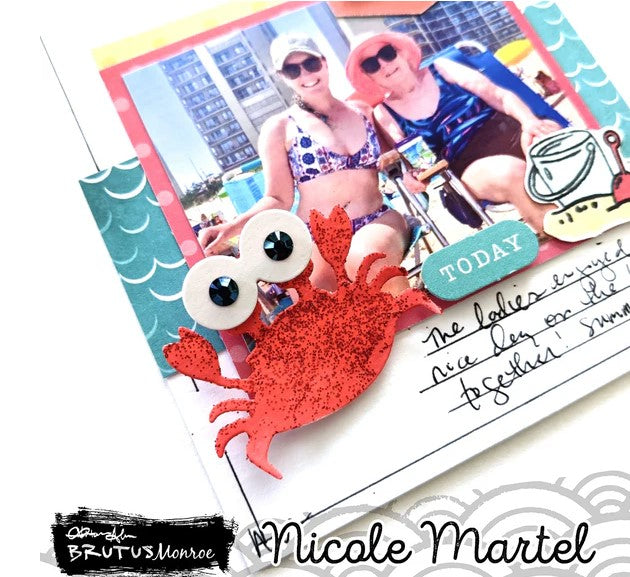 SOLD Scarlet Glitter Glaze