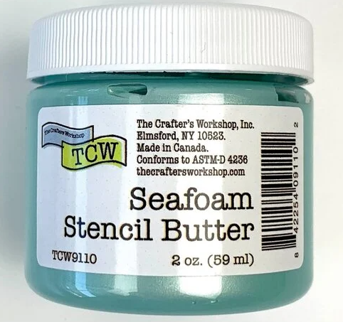 Seafoam Stencil Butter