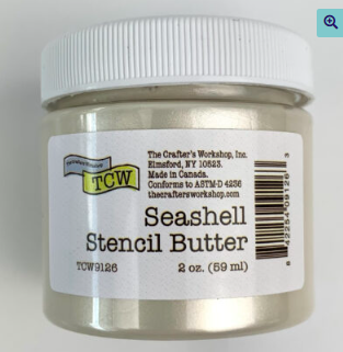 Seashell Stencil Butter