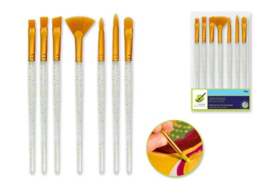 Taklon Paint Brush Set #2