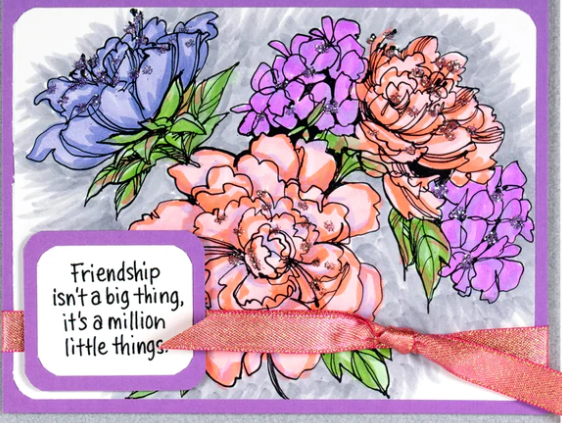 Sketchy Blooms Stamp Set