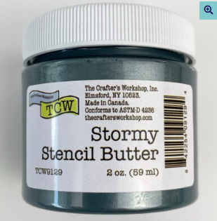 Stormy Stencil Butter
