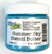Summer Sky Stencil Butter