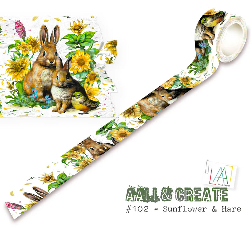 Sunflower and Hare Layer It Up Washi