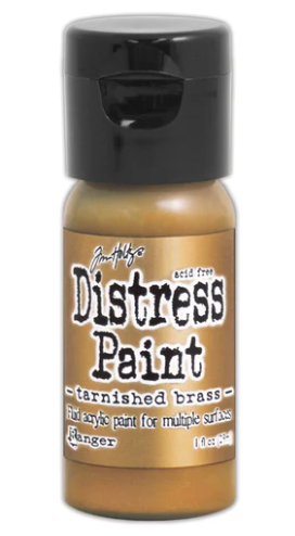 Tarnished Brass Distress Paint