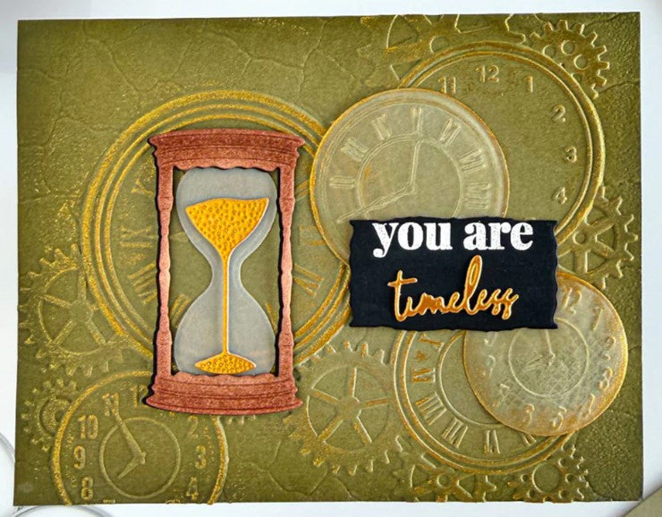 Traces of Yesterday 3D Embossing Folder