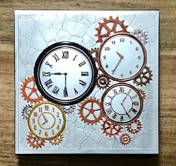 Traces of Yesterday 3D Embossing Folder