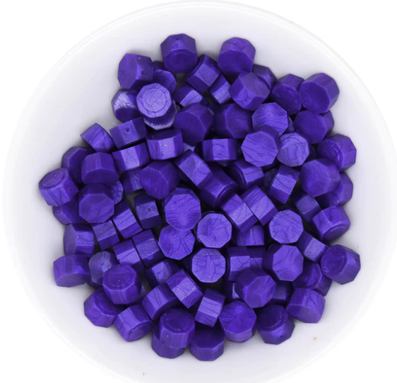 Twilight Purple Wax Beads