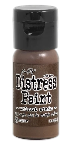 Walnut Stain Distress Paint