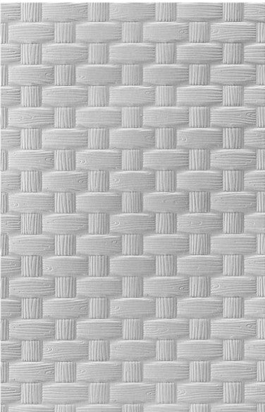 Woven 3D Embossing Folder