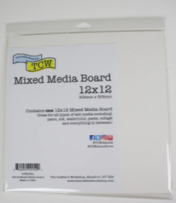 Mixed Media Board 12×12