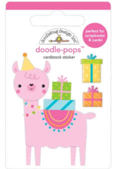 Doodle-pops Party Llama (Doodlebug)