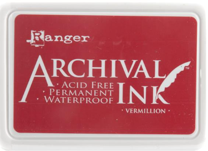 Vermillion Archival Ink™ Pad