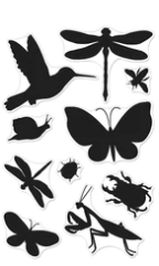 Critter Silhouettes Stamp Set