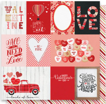 Cupids Cards 12 x 12 - Cupid's Sweetheart
