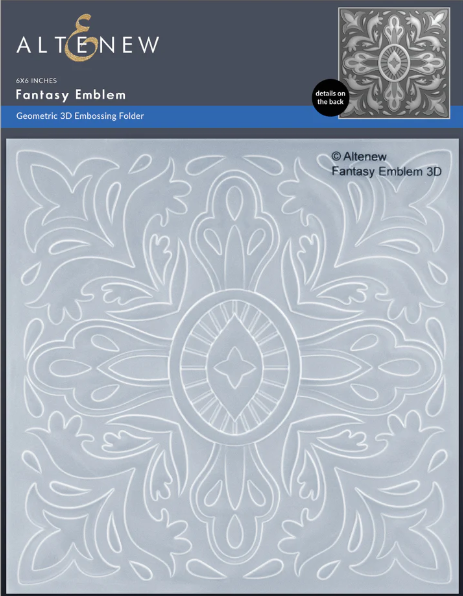 Fantasy Emblem Embossing Folder