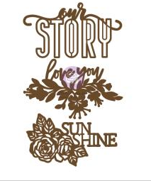 Our Story Chipboard