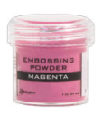 Magenta Embossing Powder