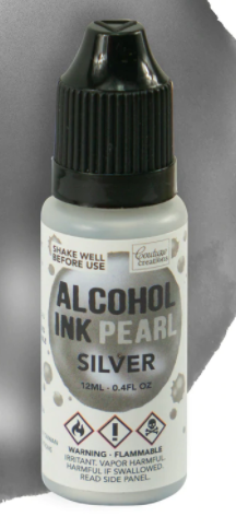 Silver Pearl Alcohol Ink
