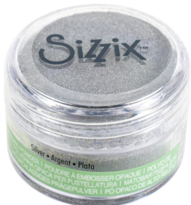 Silver Opaque Embossing Powder