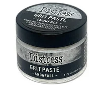 Snowfall Distress Grit Paste