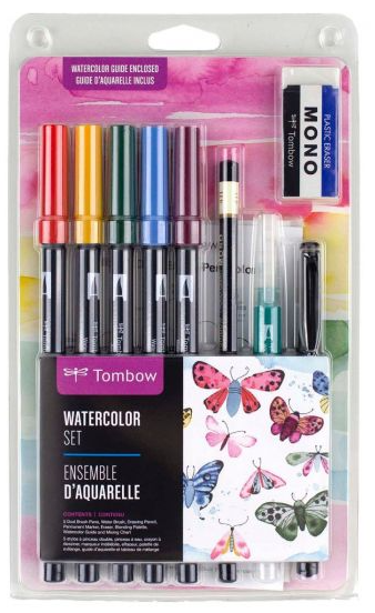 Dual Brush Pens Watercolor Set